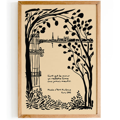 Paris Museum Art Print