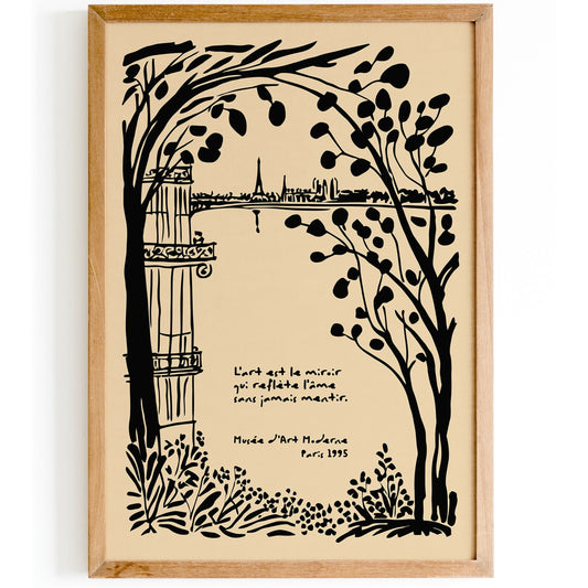 Paris Museum Art Print