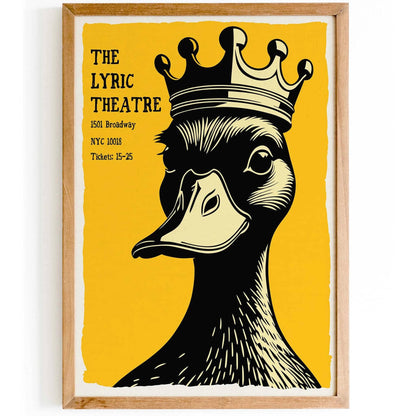 Lyric Theatre NYC Wall Art Print