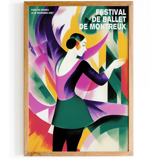 Montreux Ballet Festival Poster