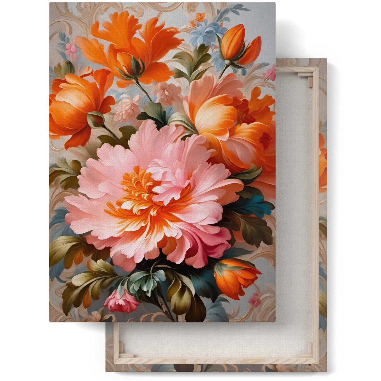 Blooming Beauty: Floral Canvas Art Print