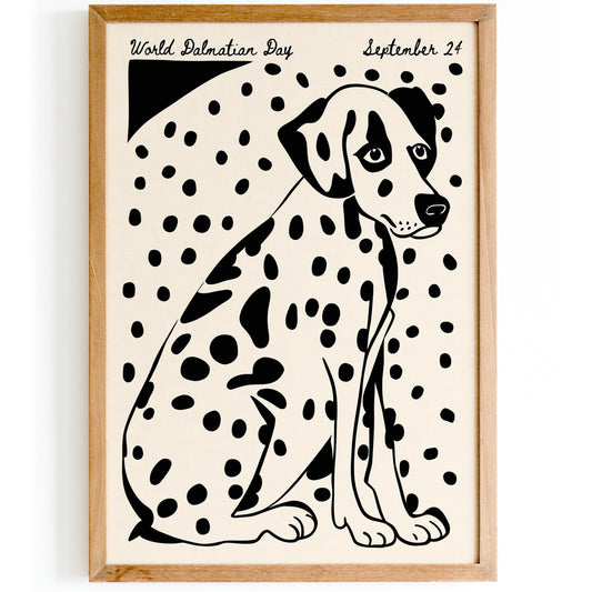 World Dalmatian Day Poster