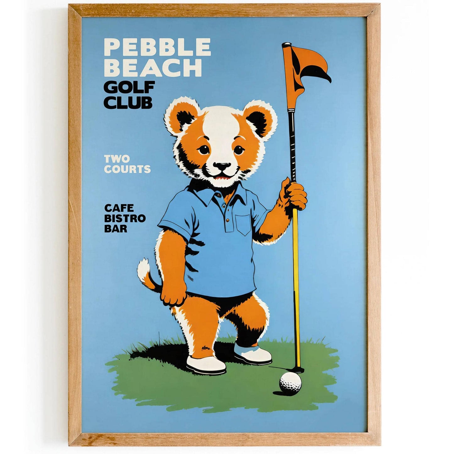 Pebble Beach Golf Club Poster