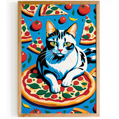 Pizza Lover Kitchen Funny Print - HypeSheriff
