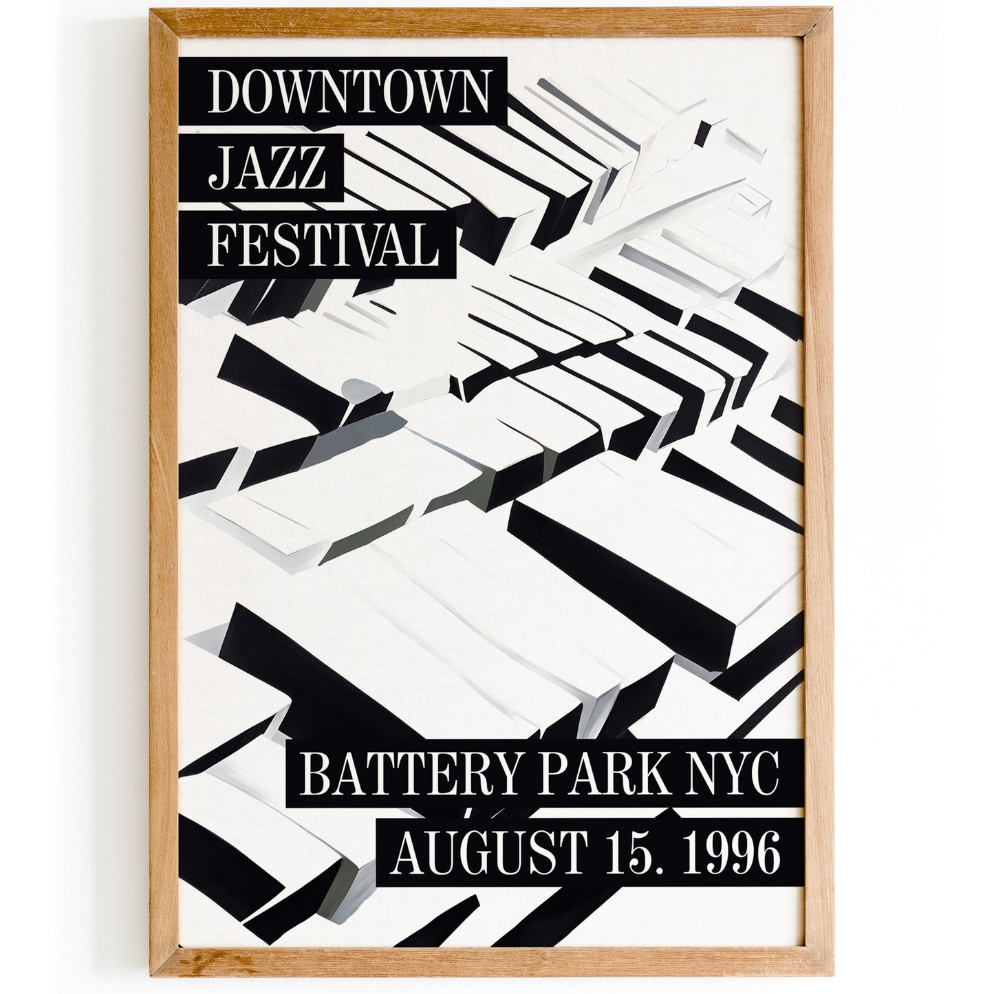 Downtown NYC Jazz Festival Poster