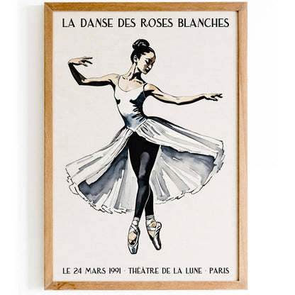 French Ballet Vintage Art Print