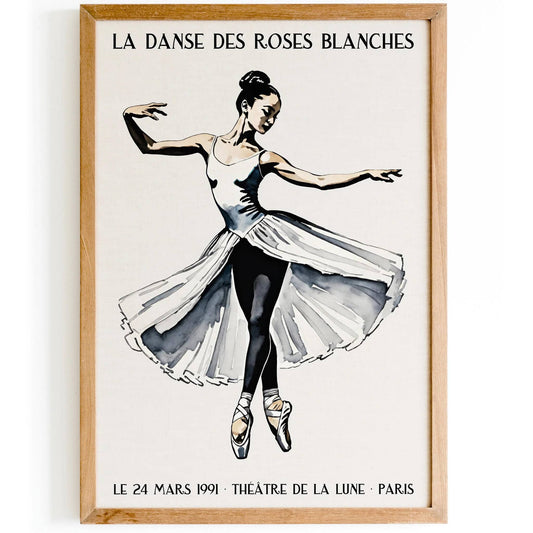 French Ballet Vintage Art Print