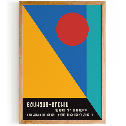 Colorful Geometric Bauhaus Design 2024