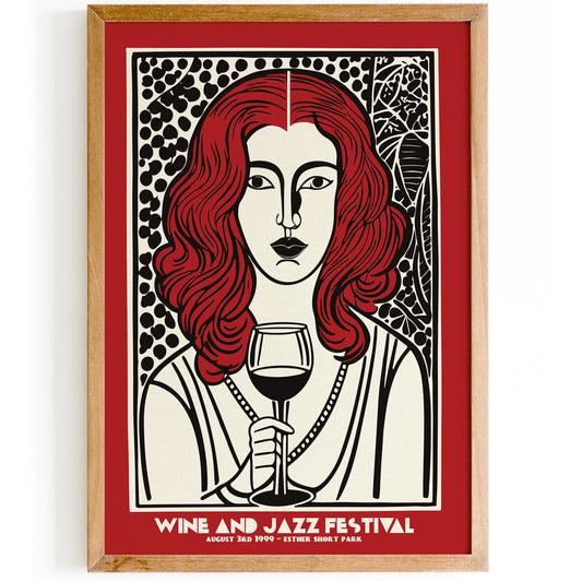 Wine and Jazz Festival Wall Art