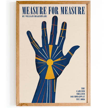 Measure for Measure Theater Poster