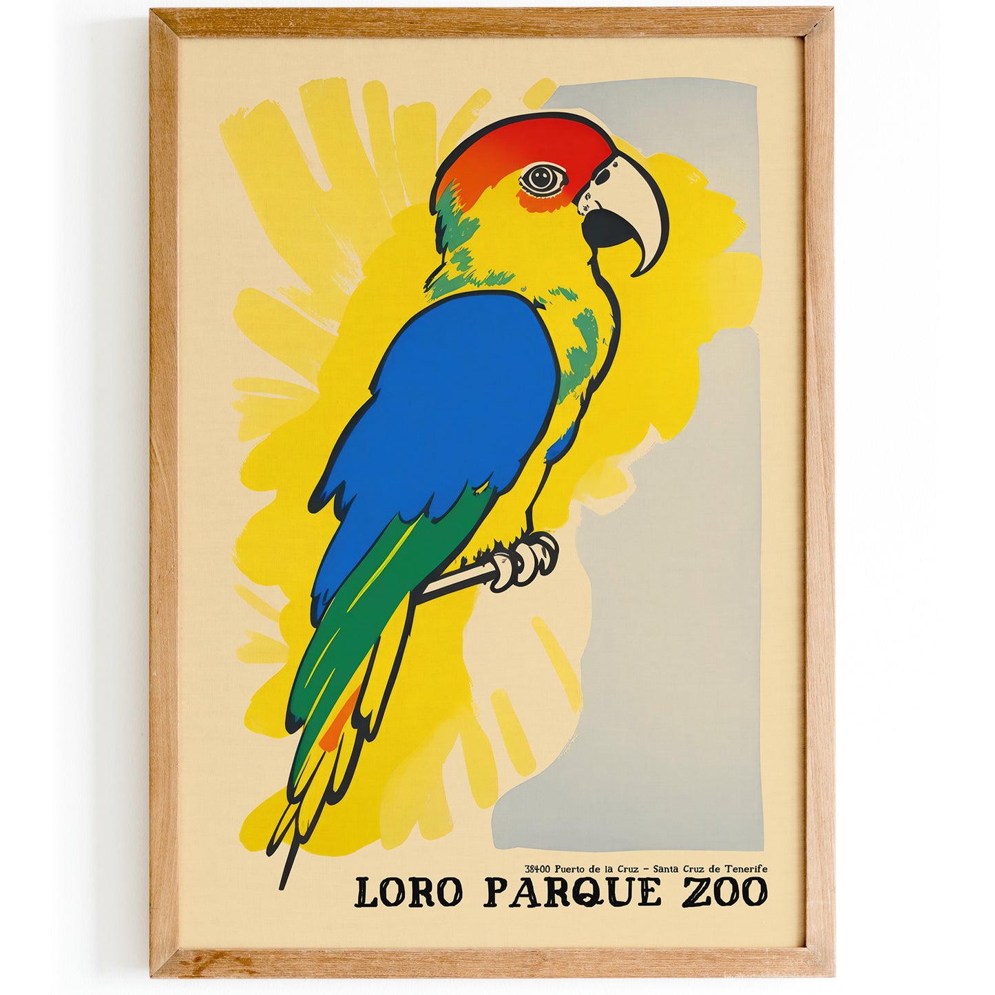 Loro Parque - Vintage Zoo Poster