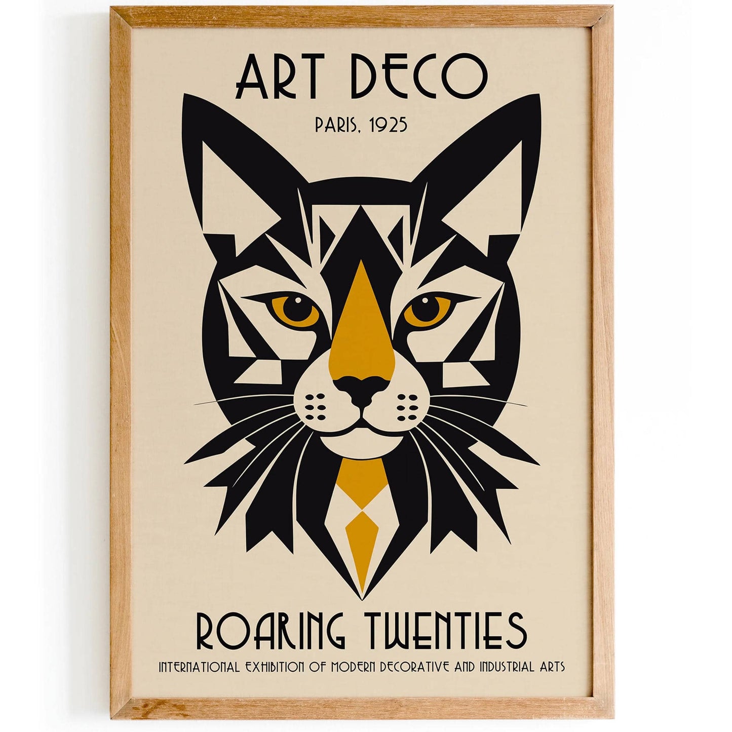 Art Deco Roaring Twenties Poster