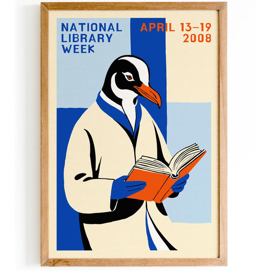 Penguin Library Week 2008 Poster Print