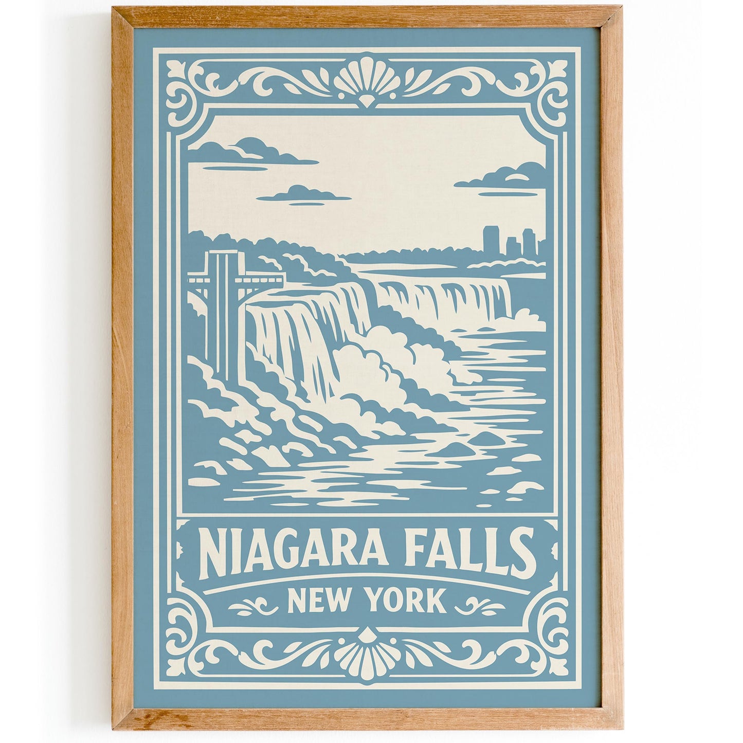 Niagara Falls Travel Poster