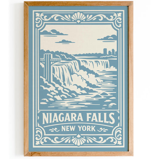 Niagara Falls Travel Poster