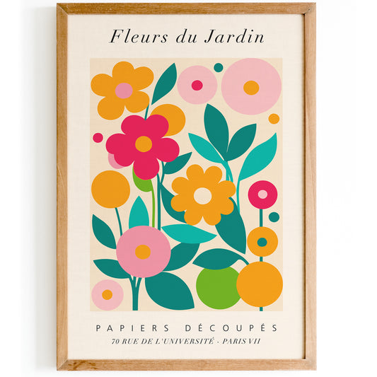 Colorful Papiers Decoupes Art for Kids Room Decor