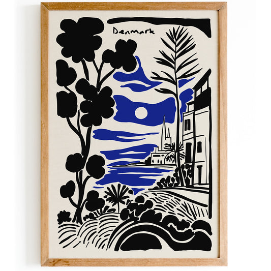 Denmark Cityscape Landscape Poster 2026