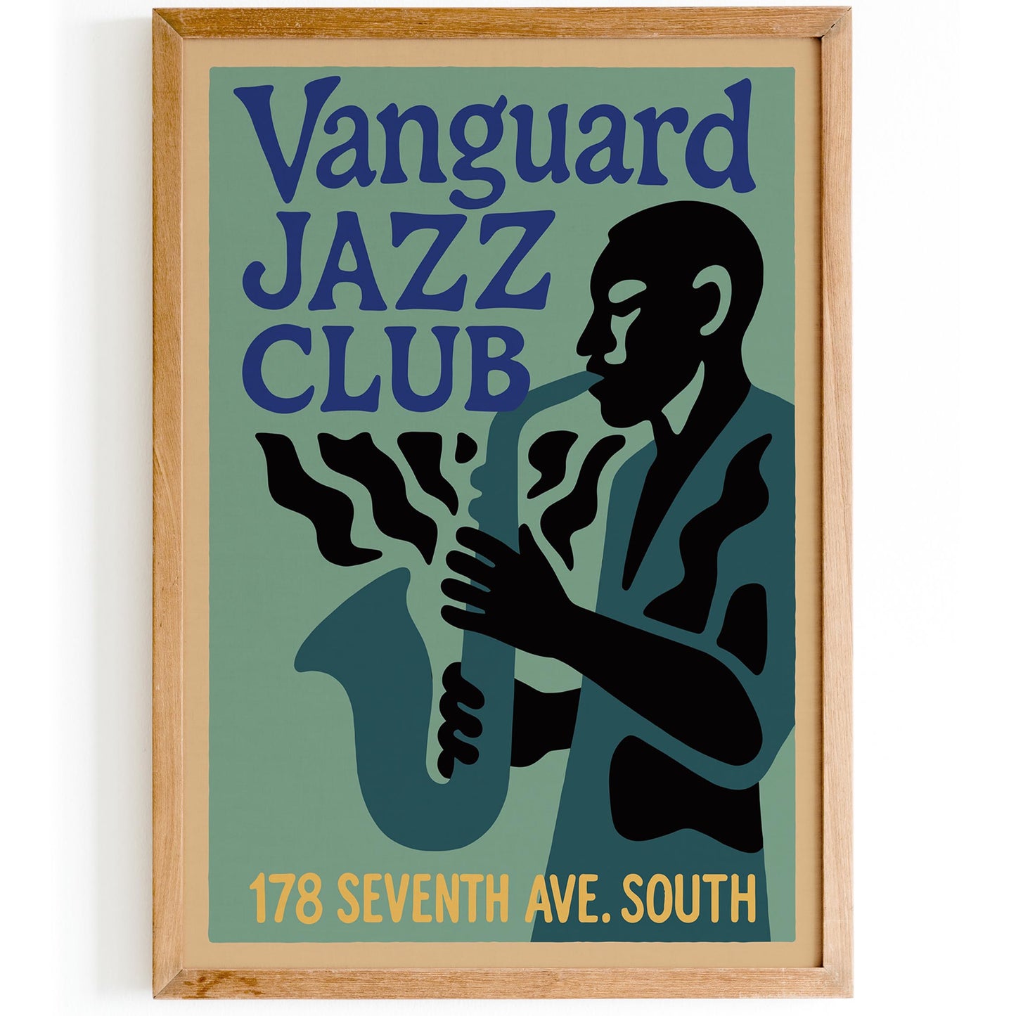 Vintage Jazz Club Wall Art