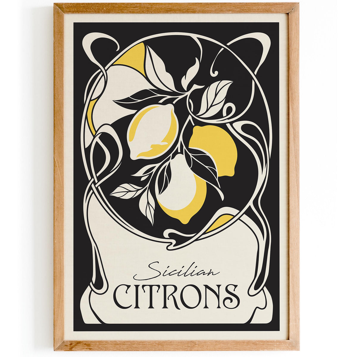 Sicilian Lemon Poster