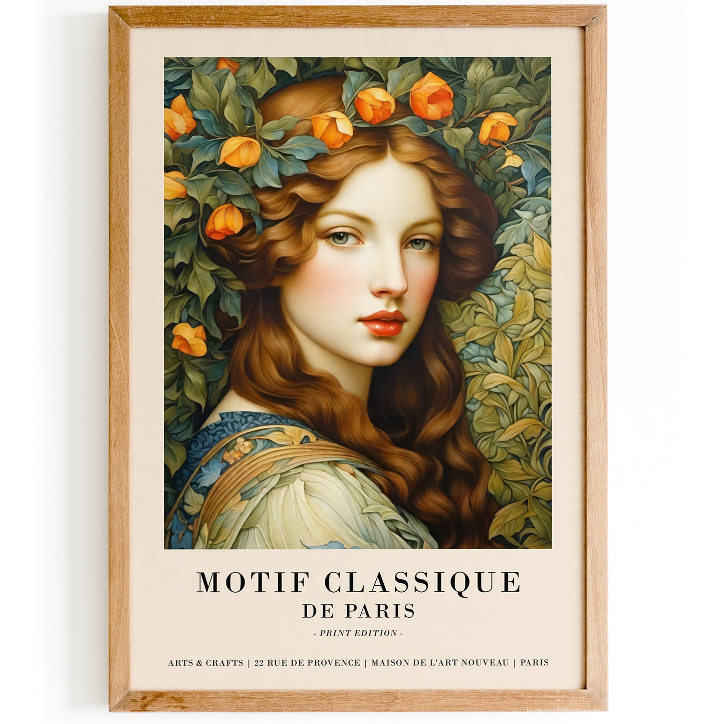 Motif Classique Poster: Timeless Elegance in Wall Art