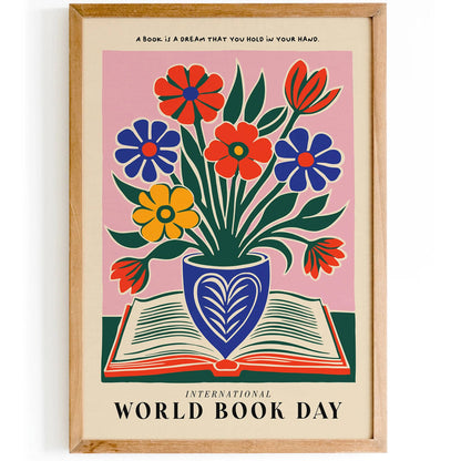 Book Day Colorful Poster