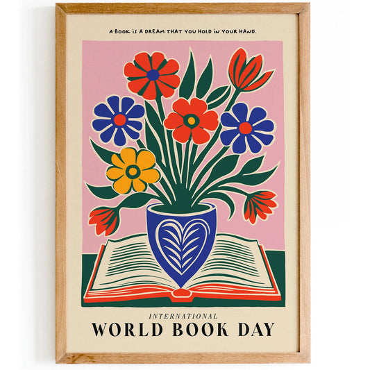 Book Day Colorful Poster