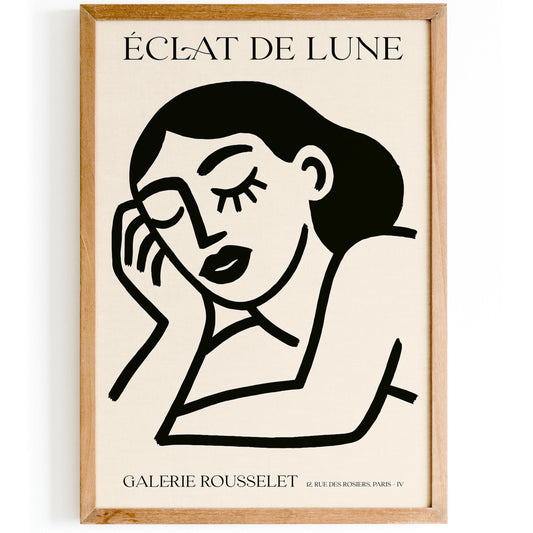 Eclat de Lune French Poster