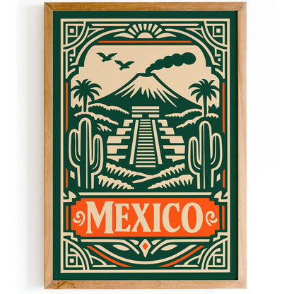 Mexico Travel Poster 2026 – Mexico Wall Art
