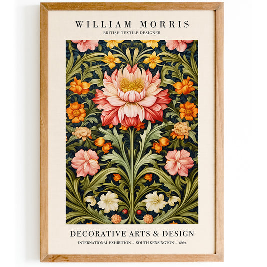 William Morris Plant-inspired Wall Art