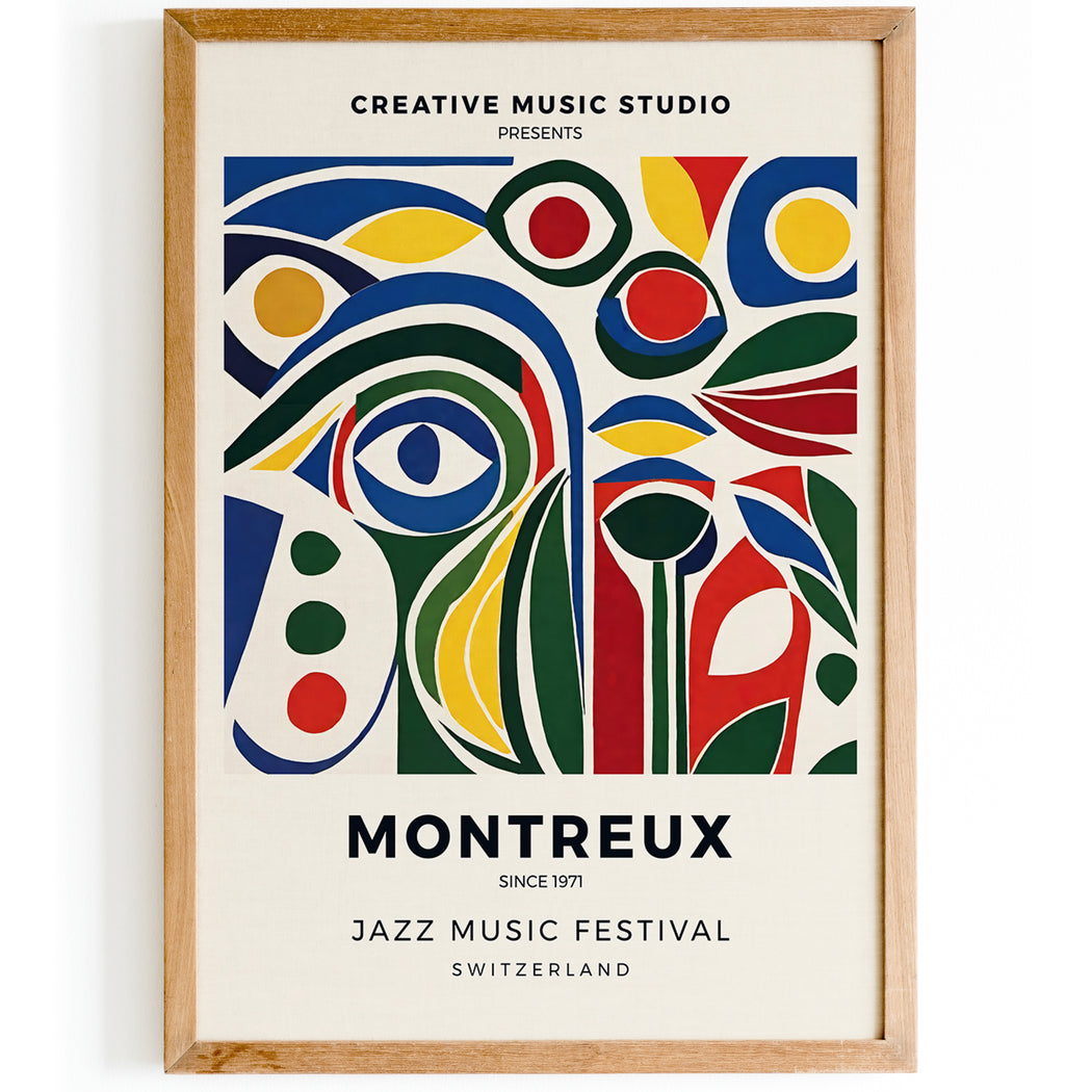 Montreux Music Festival Poster