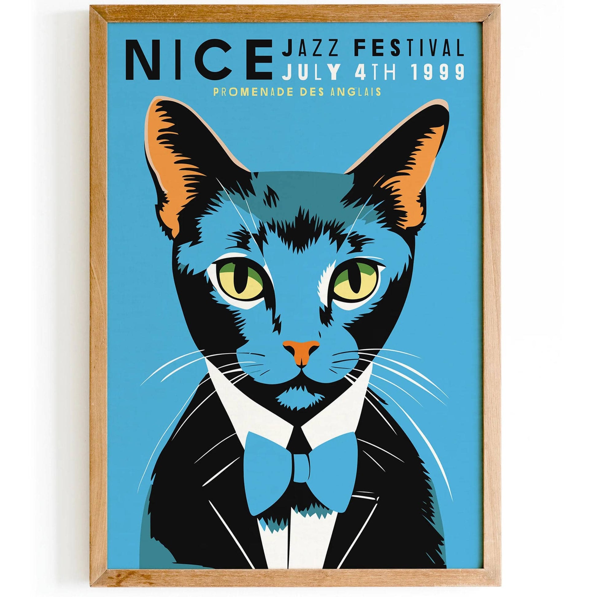 Nice Jazz Festival 1999 Retro Poster - HypeSheriff
