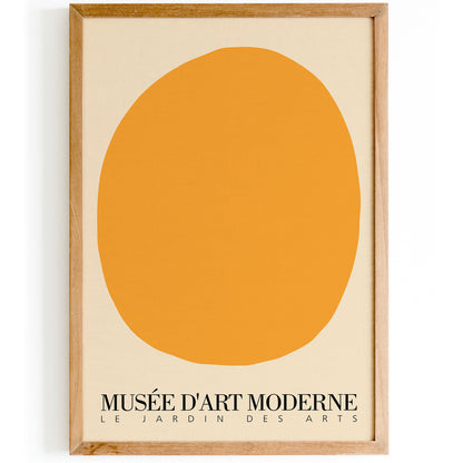 Big Yellow Spot Museum of Modern Art Exhibition Print