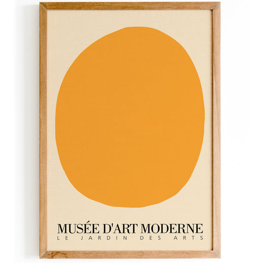 Big Yellow Spot Museum of Modern Art Exhibition Print