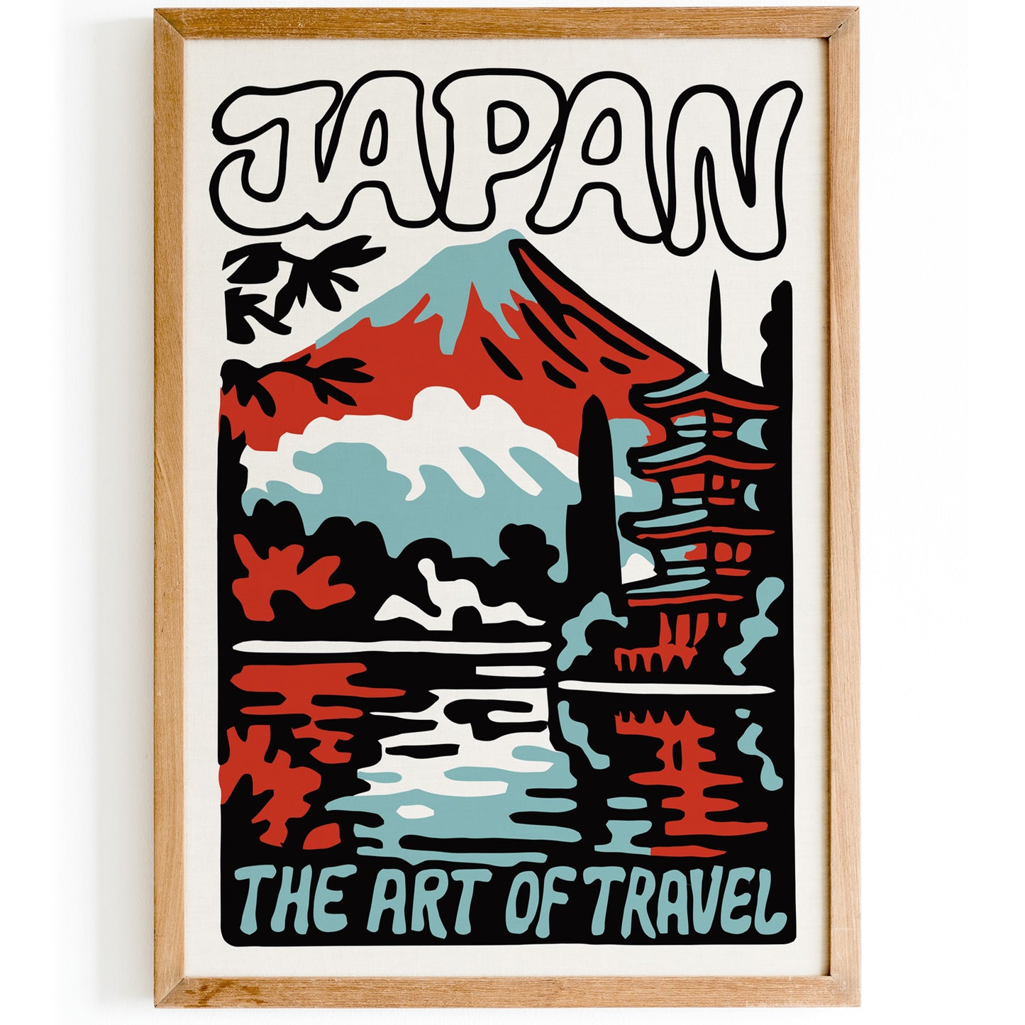 Japan The Art of Travel Poster