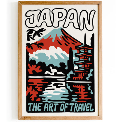 Japan The Art of Travel Poster