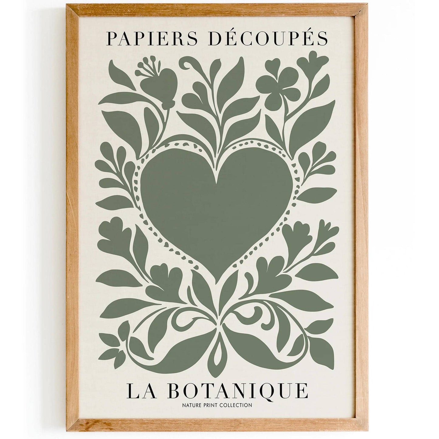 Botanical Aesthetic Wall Art – Plant Print for Home Decor