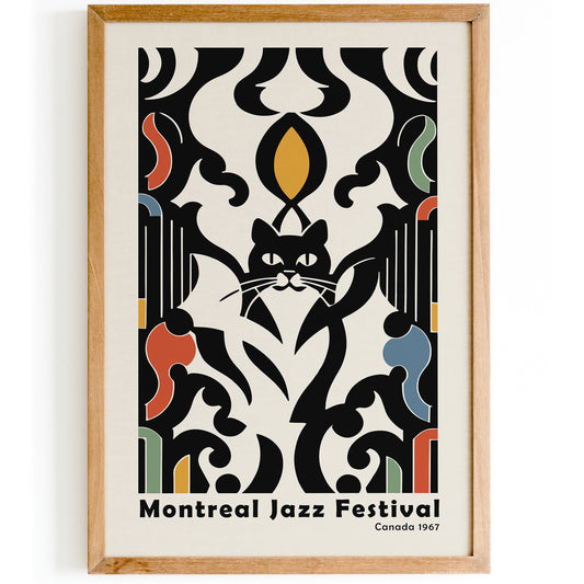 Music Festival in Montreal Poster