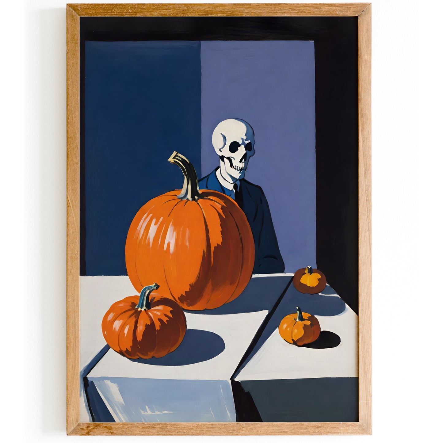 Halloween Spooky Still Life Poster