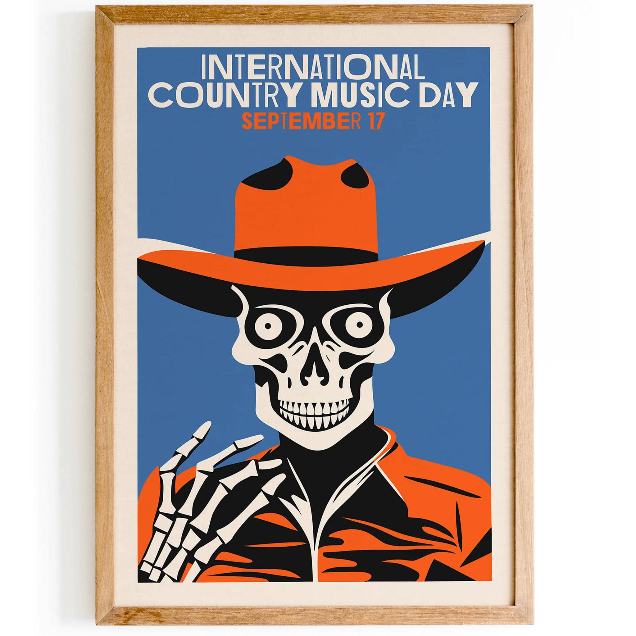 International Country Music Day Art Print – HypeSheriff