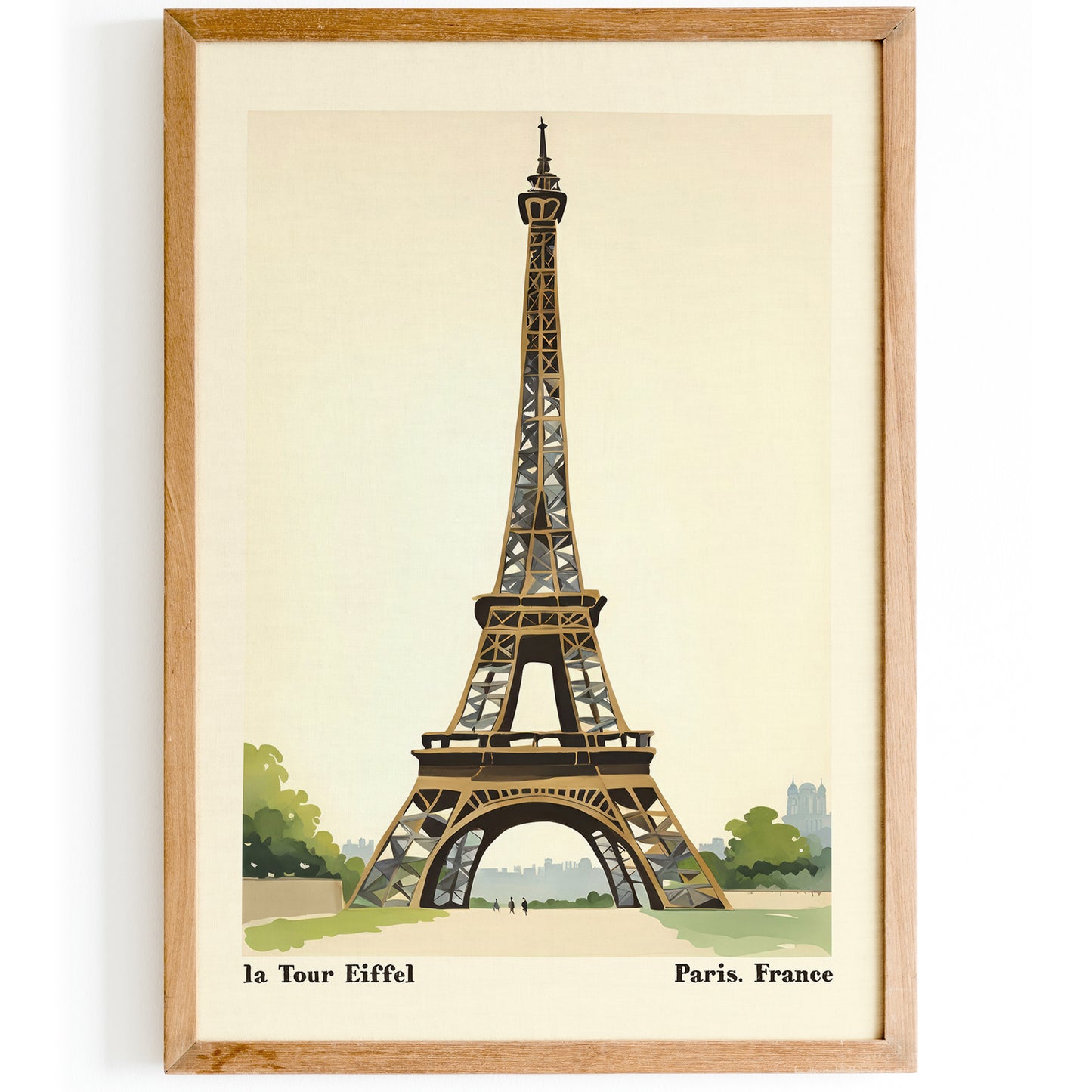 Vintage Eiffel Tower Poster