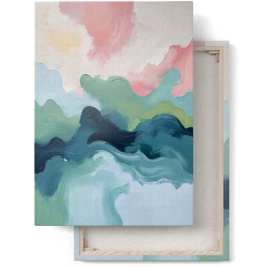 Cool Easy: Abstract Canvas Art