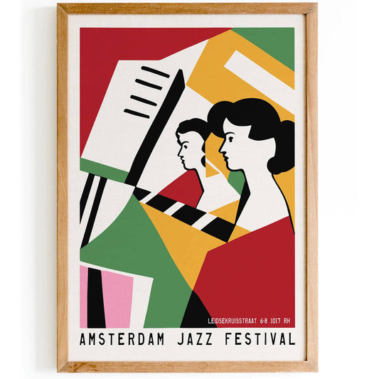Amsterdam Jazz Festival Poster - HypeSheriff