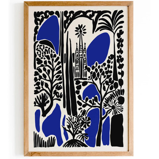 Barcelona Travel Poster – Sagrada Família