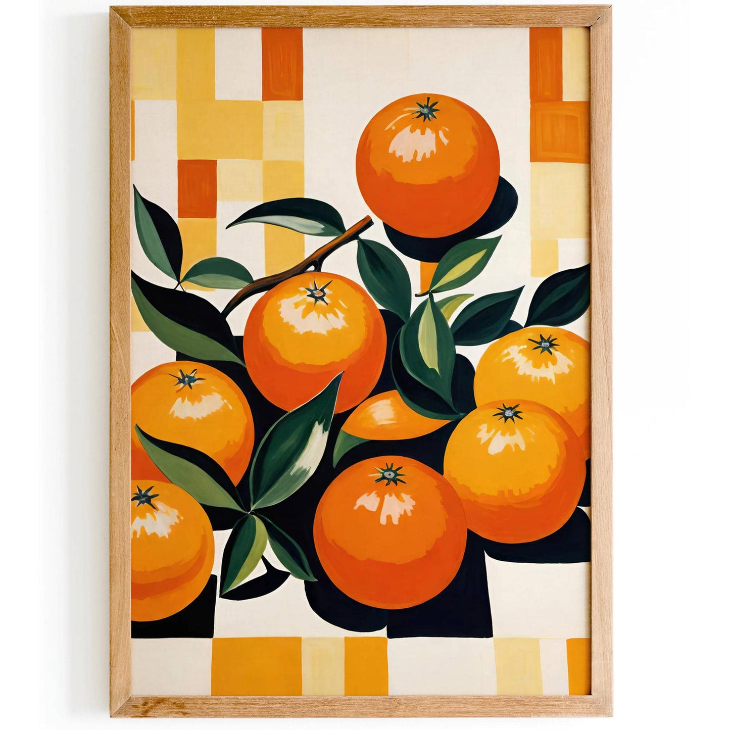Summer Oranges Wall Art Print