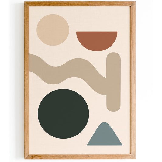 Modern Aesthetic Art Print - Minimalist Poster