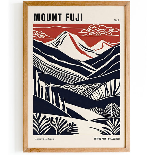Mount Fuji Japan Poster