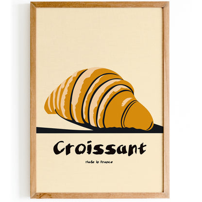 Croissant - Made in France - Kitchen Wall Art