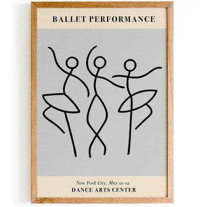 Ballet Performance NYC Poster