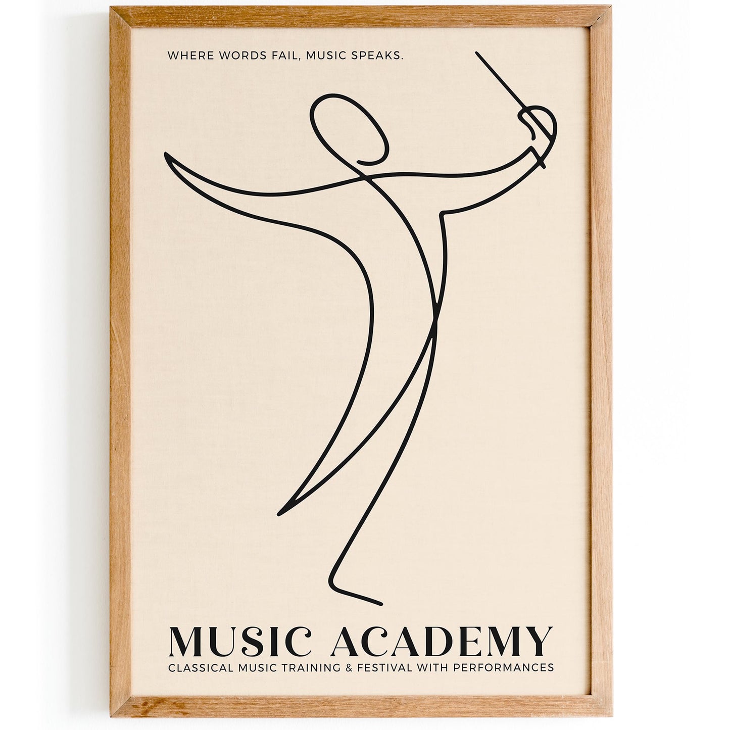 Music Academy Poster - Gift for Musician
