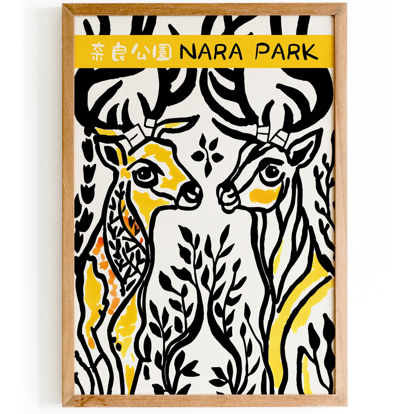 Nara Park - Japanese Deer Park Poster